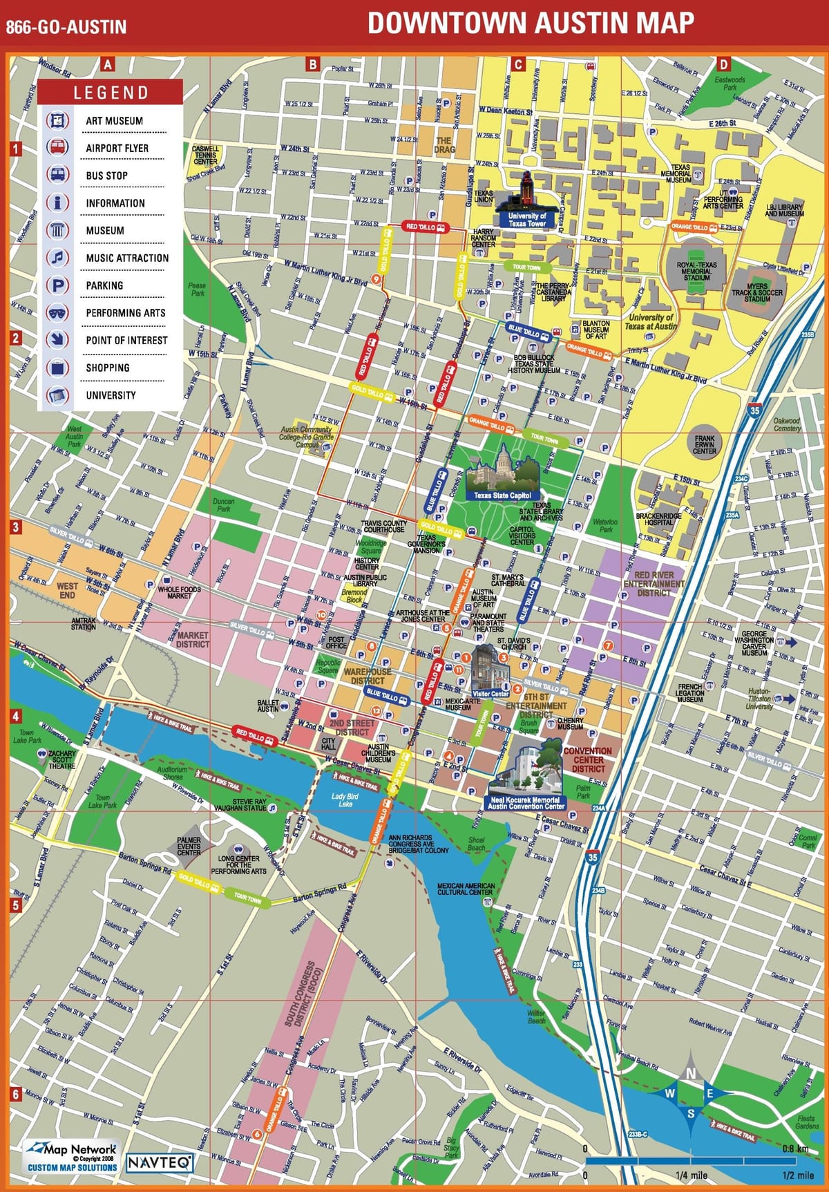 street map Austin Tx