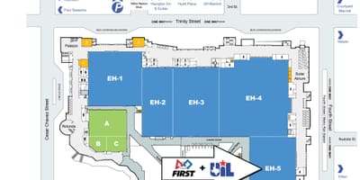 Térkép Austin convention center