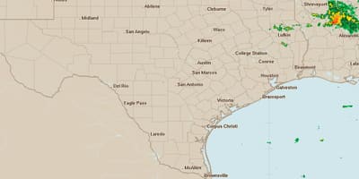 Térkép Austin radar