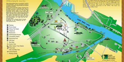 Térkép Zilker Austin